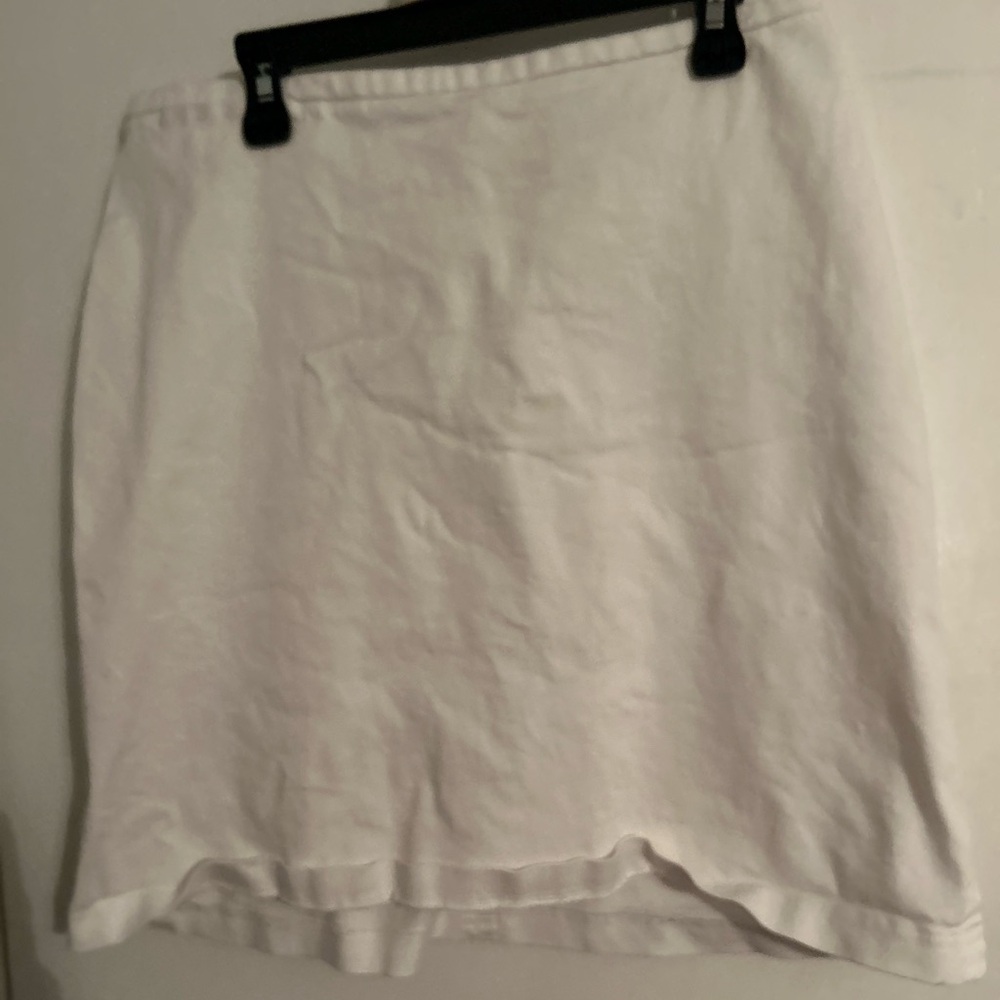 Women's White Shorts - Picture 2 of 3